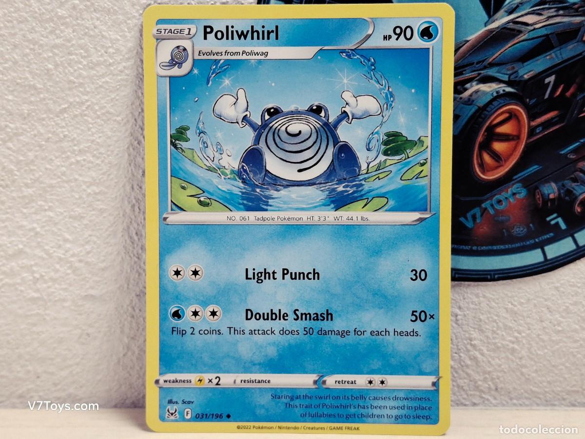 Trading Cards: Carta Poliwhirl 031 Pokemon Lost Origin EN