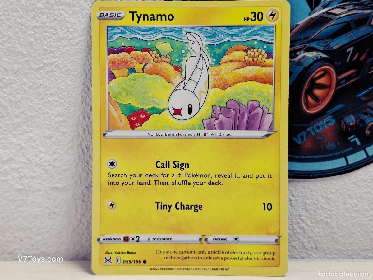 Trading Cards: Carta Tynamo 059 Pokemon Lost Origin EN
