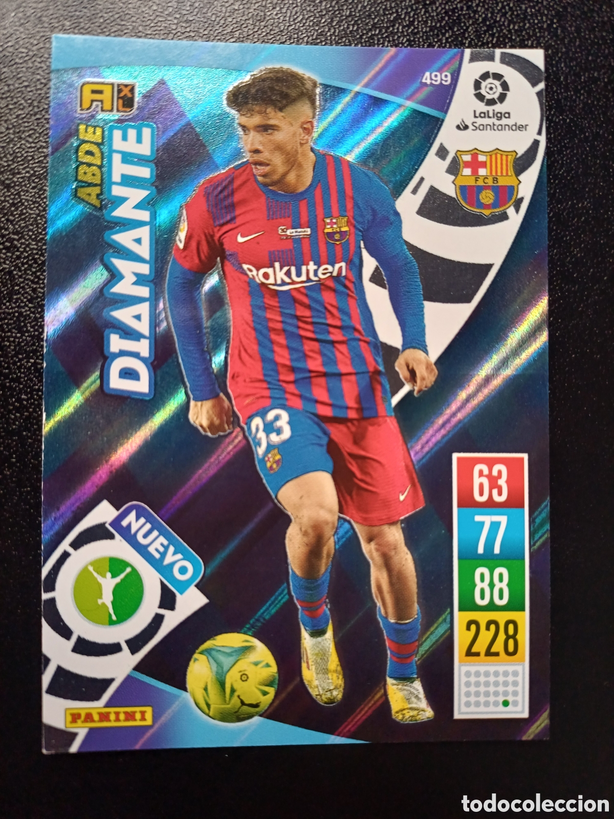 Sammelkarten: #499 ABDE FC BARCELONA NUEVO DIAMANTE PANINI ADRENALYN XL 2021-22