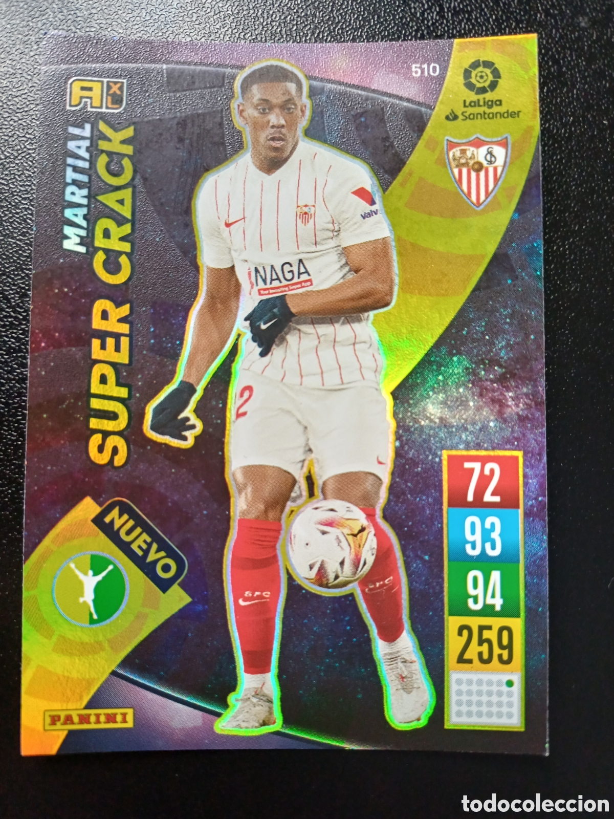 Sammelkarten: #510 MARTIAL SEVILLA CF NUEVO SUPER CRACK PANINI ADRENALYN XL 2021-22