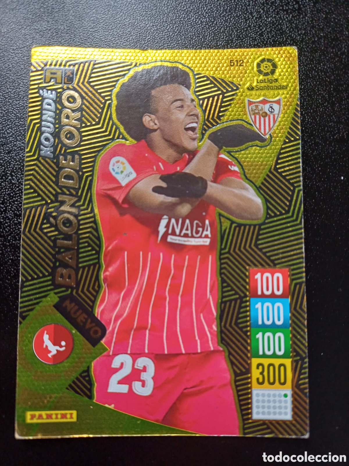 Cartes &agrave; &Eacute;changer: #512 KOUNDE SEVILLA CF NUEVO BALON DE ORO PANINI ADRENALYN XL 2021-22