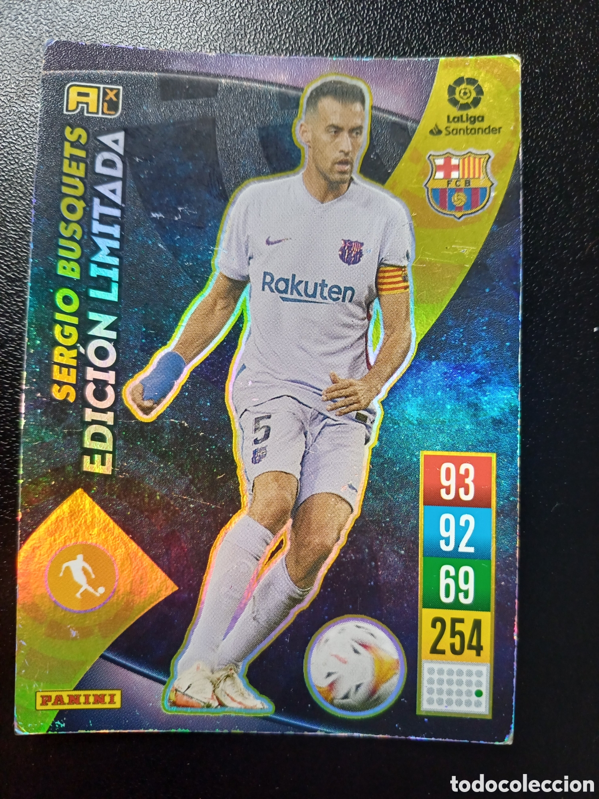 Figurine Collezionabili: SERGIO BUSQUETS FC BARCELONA EDICION LIMITADA PANINI ADRENALYN XL 2021-22