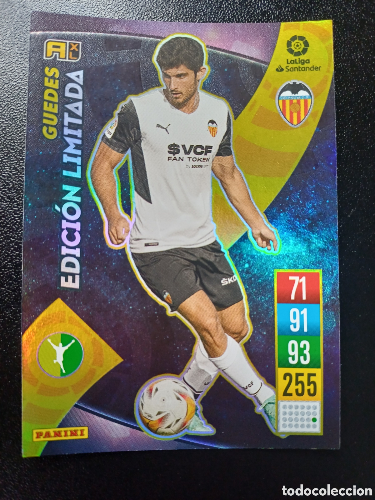 Figurine Collezionabili: GUEDES VALENCIA CF EDICION LIMITADA PANINI ADRENALYN XL 2021-22