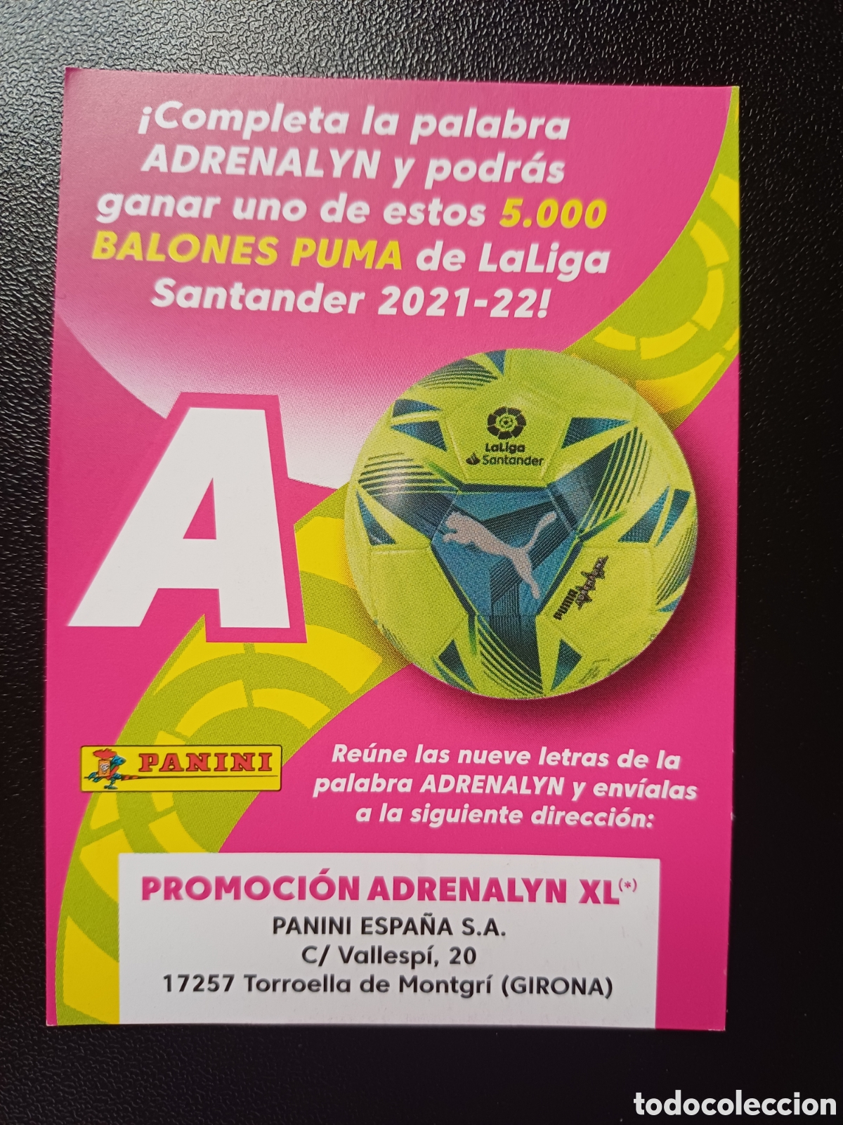 Figurine Collezionabili: LETRA A PANINI ADRENALYN XL 2021-22