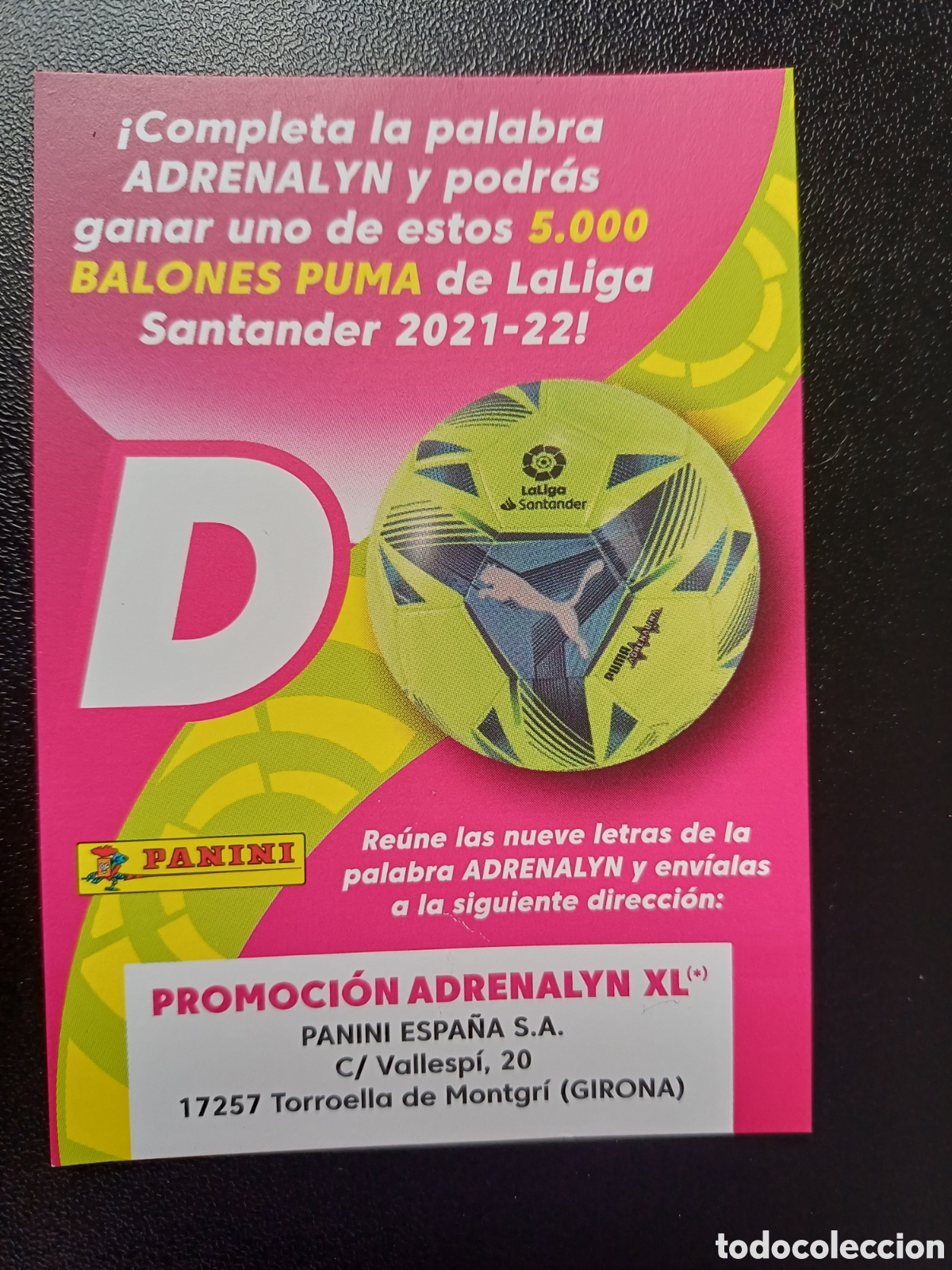 Figurine Collezionabili: LETRA D PANINI ADRENALYN XL 2021-22
