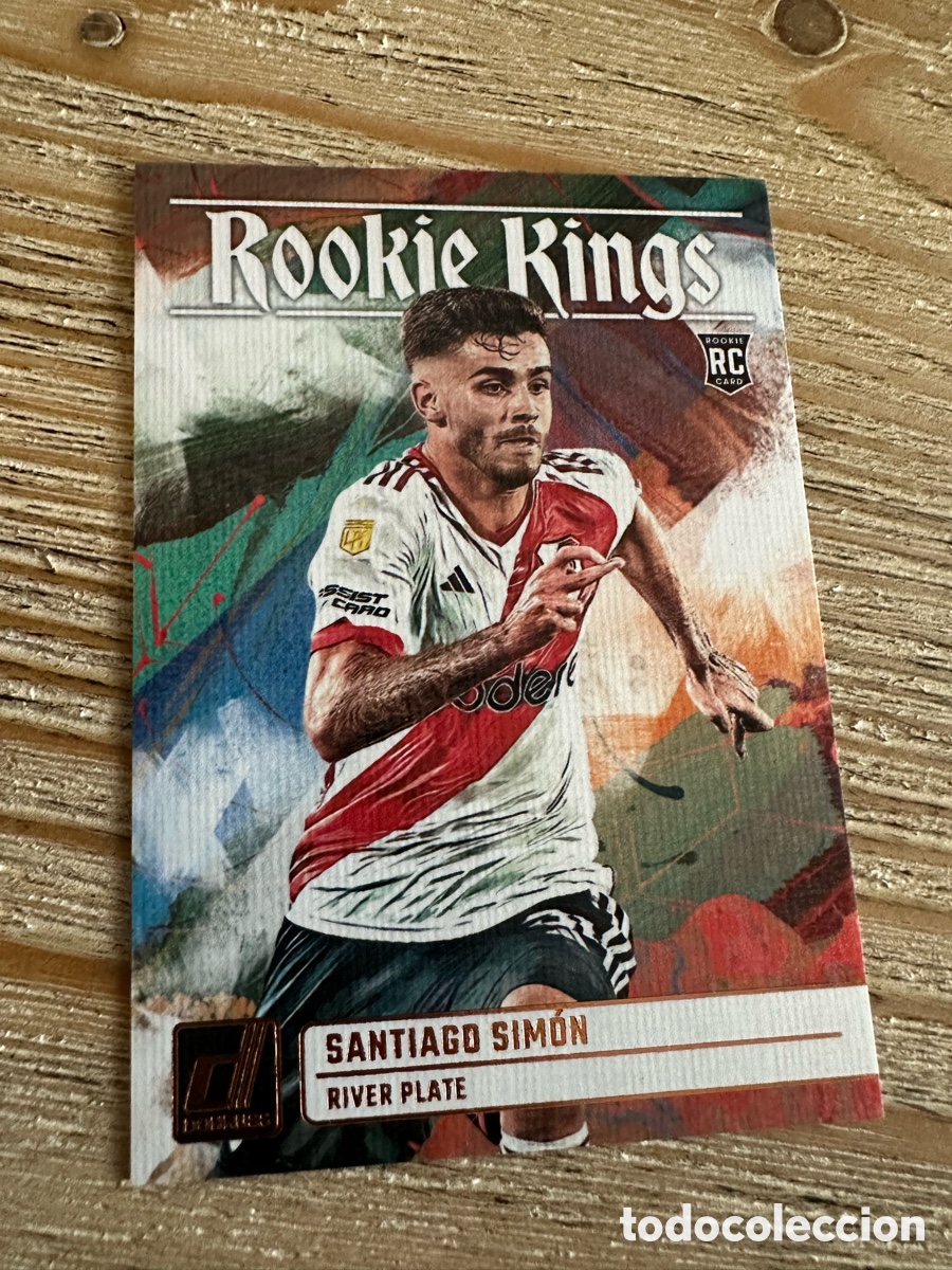 Trading Cards: SANTIAGO SIMON RIVER PLATE ROOKIE KINGS 3 DONRUSS SOCCER PANINI 2023-24 23 24