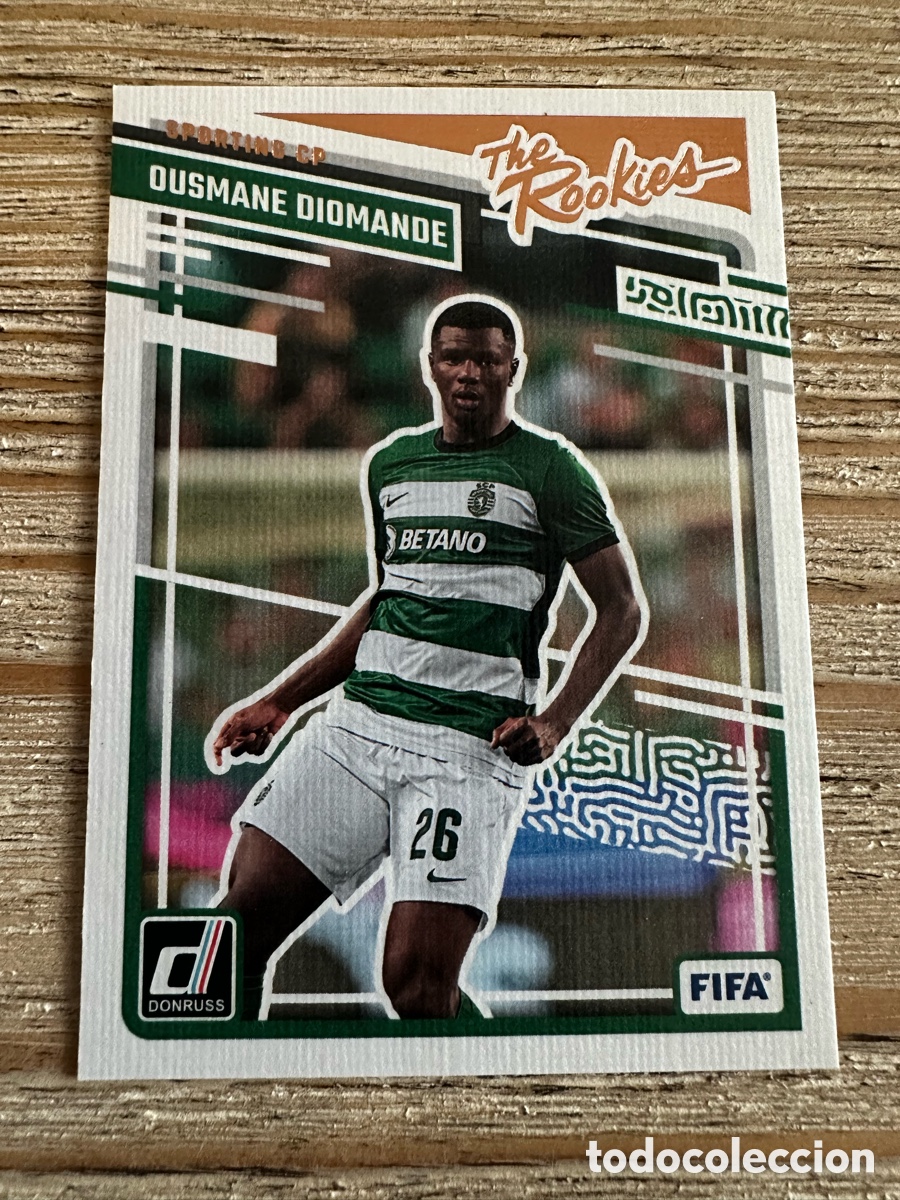 Trading Cards: OUSMANE DIOMANDE SPORTING DE PORTUGAL THE ROOKIES 3 DONRUSS SOCCER PANINI 2023-24 23 24