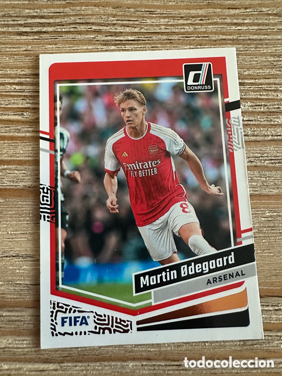 Trading Cards: MARTIN ODEGAARD ARSENAL 69 DONRUSS SOCCER PANINI 2023-24 23 24