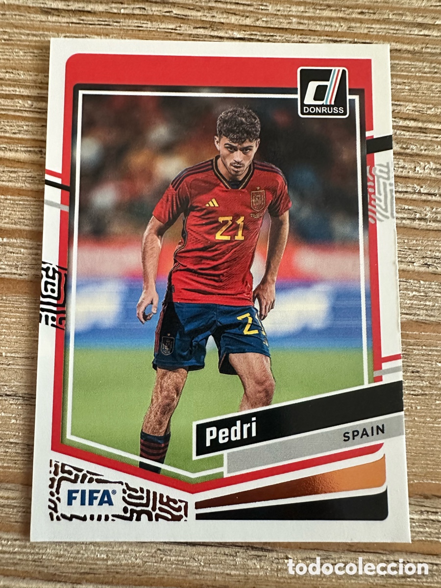 Cartes &agrave; &Eacute;changer: PEDRI ESPA&Ntilde;A 52 DONRUSS SOCCER PANINI 2023-24 23 24
