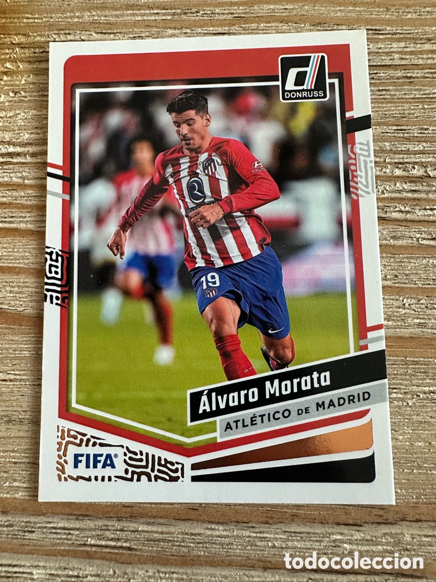 Trading Cards: ALVARO MORATA AT MADRID 111 DONRUSS SOCCER PANINI 2023-24 23 24