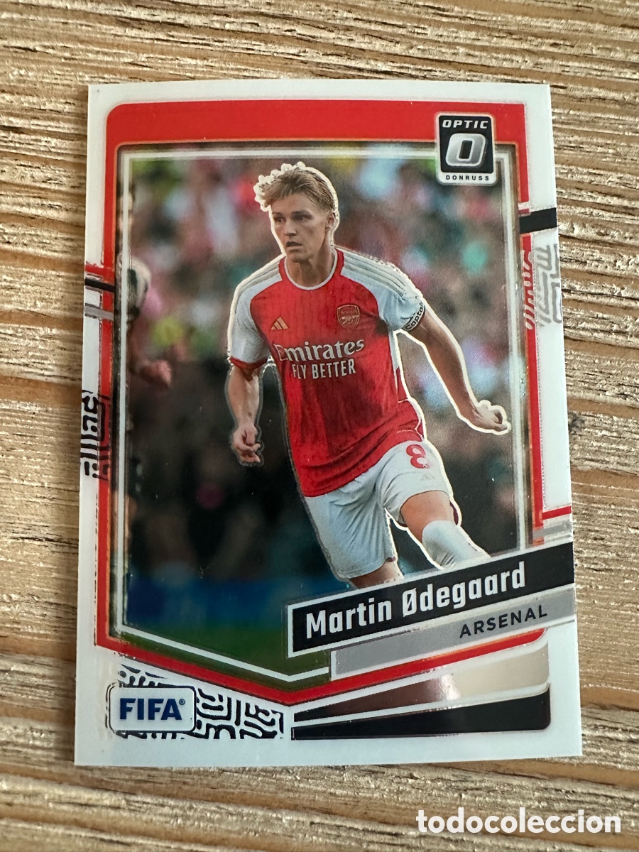 Trading Cards: MARTIN ODEGAARD ARSENAL 69 PARALLEL DONRUSS SOCCER PANINI 2023-24 23 24