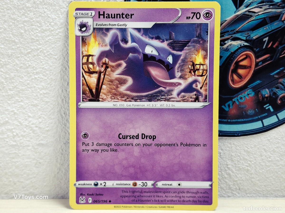 Trading Cards: Carta Haunter 065 Pokemon Lost Origin EN