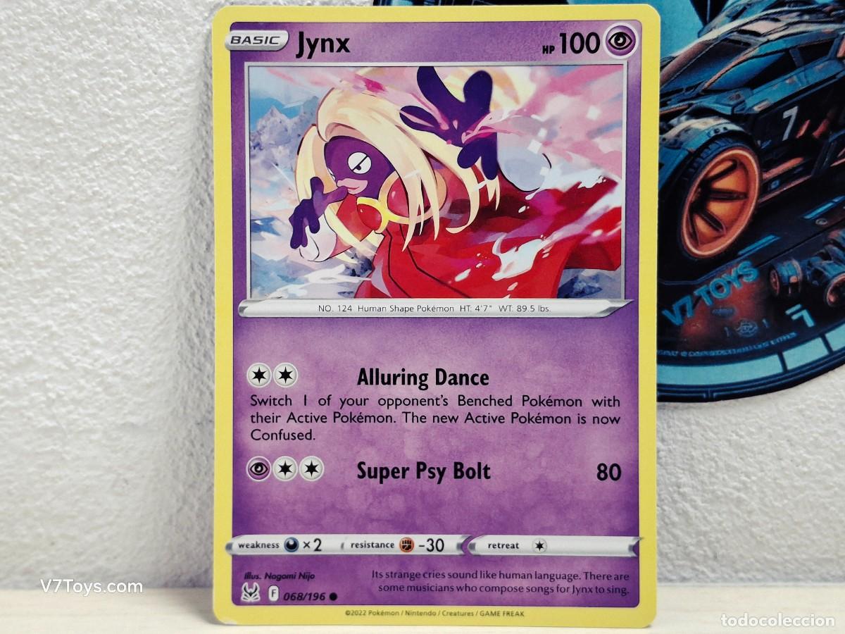 Trading Cards: Carta Jynx 068 Pokemon Lost Origin EN