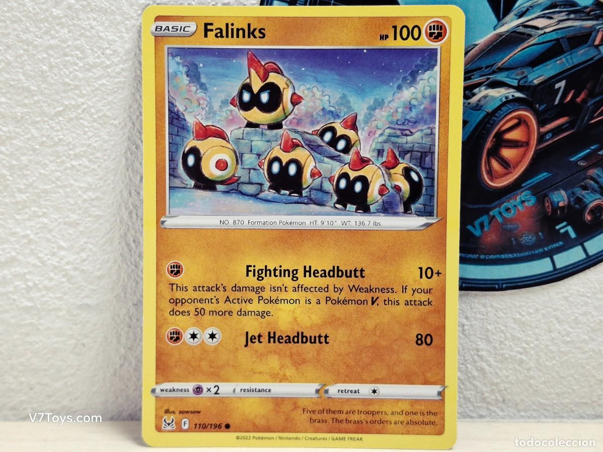 Trading Cards: Carta Falinks 110 Pokemon Lost Origin EN