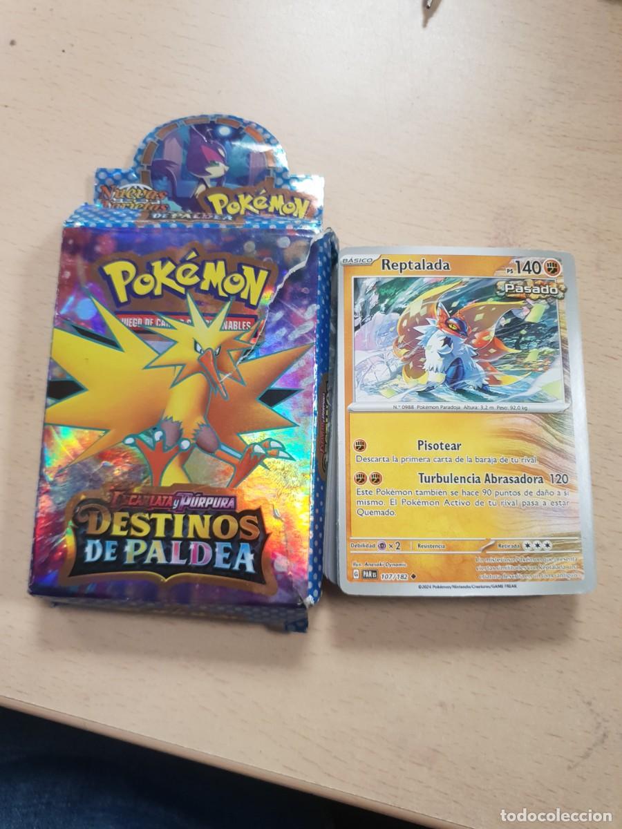 Trading Cards: Pokemon 32 cartas destinos de paldea