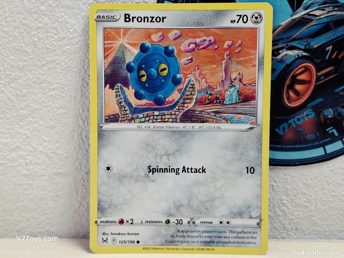 Trading Cards: Carta Bronzor 125 Pokemon Lost Origin EN