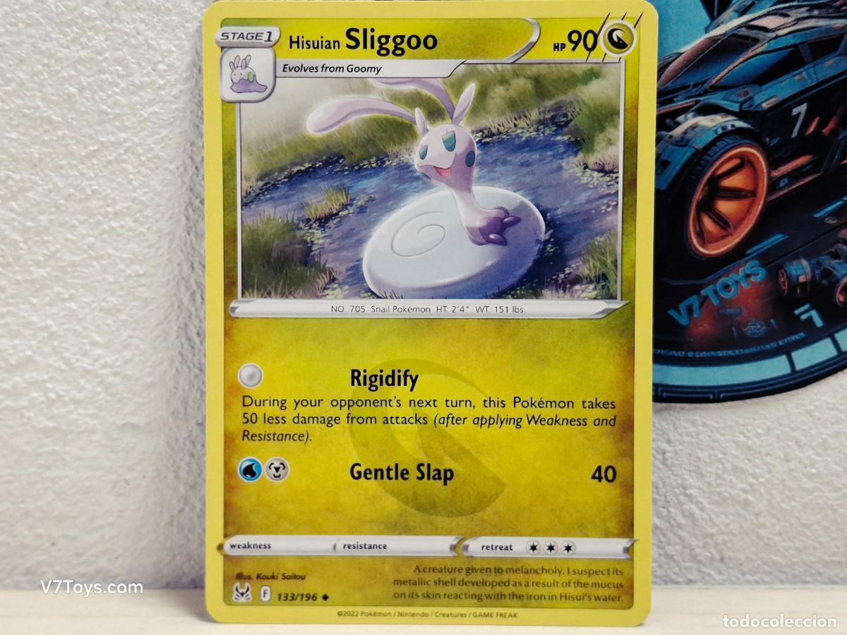 Trading Cards: Carta Hisuian Sliggoo 133 Pokemon Lost Origin EN