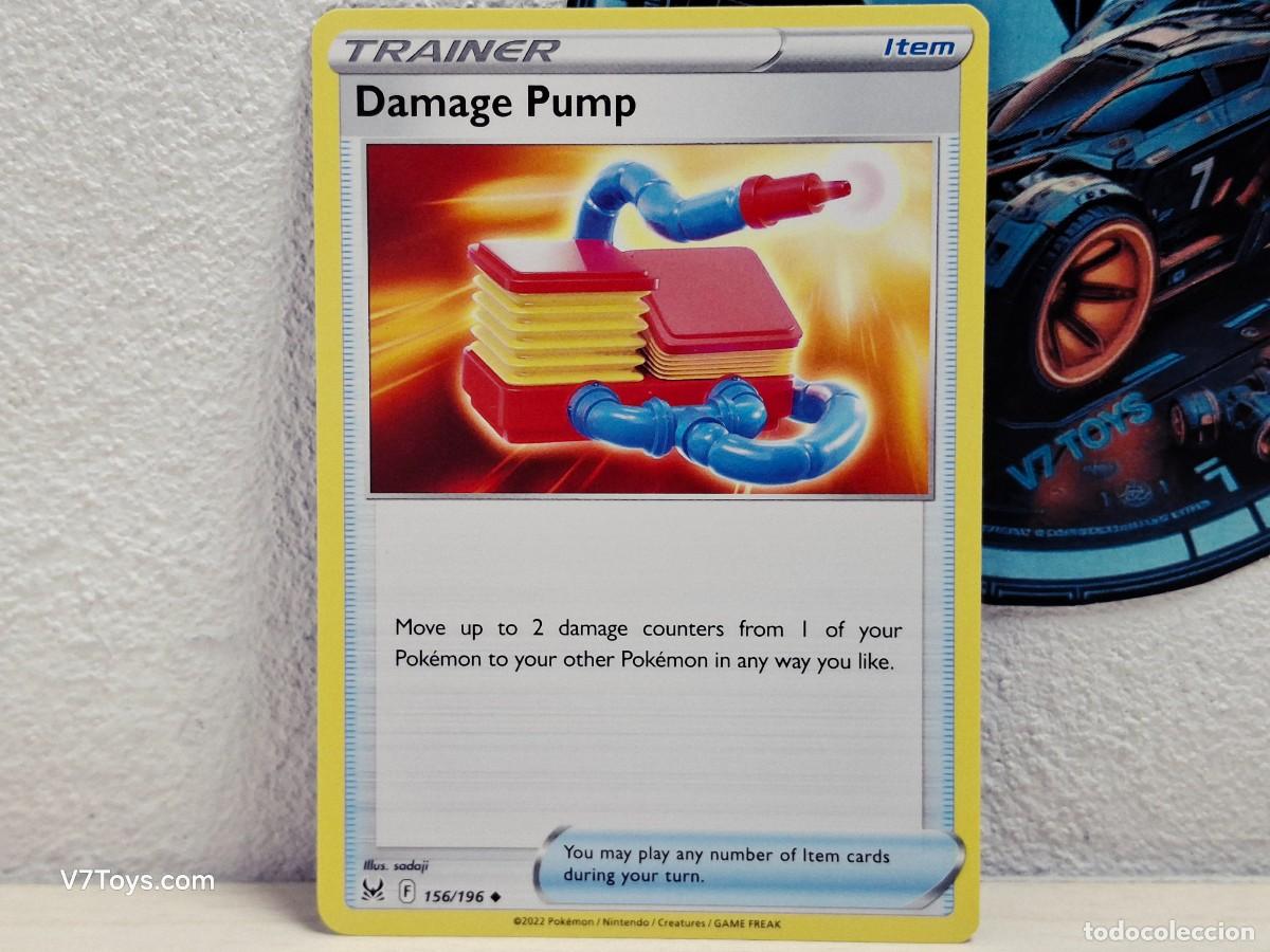 Trading Cards: Carta Damage Pump 156 Pokemon Lost Origin EN