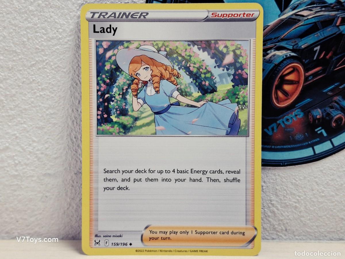 Trading Cards: Carta Lady 159 Pokemon Lost Origin EN