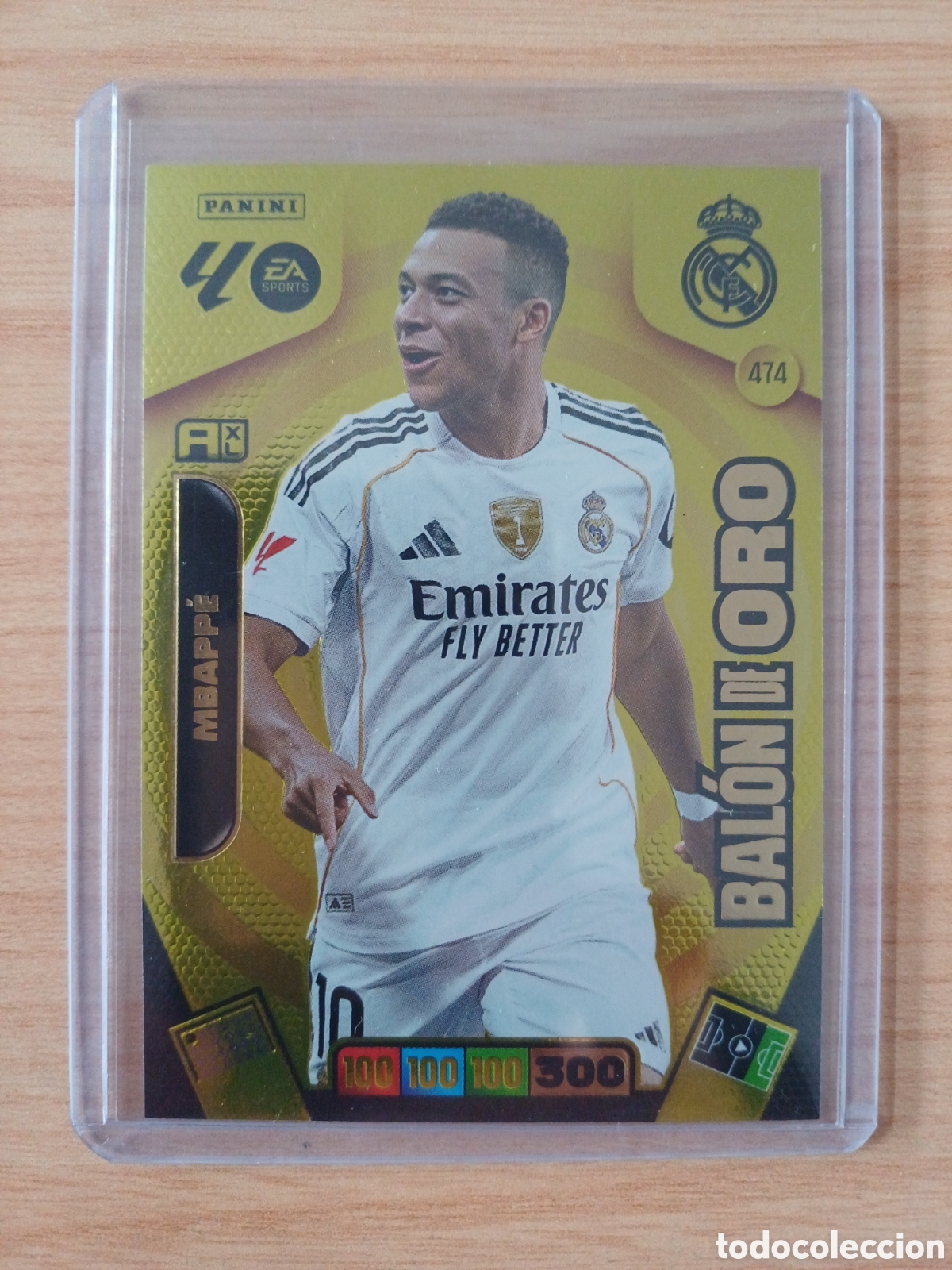 Trading Cards: #474 MBAPPE REAL MADRID BALON DE ORO PANINI ADRENALYN XL 2025-26