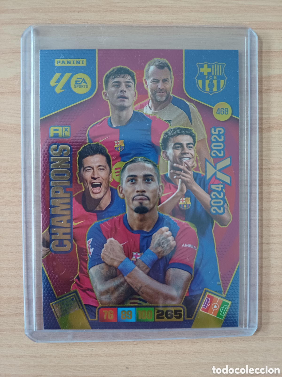 Trading Cards: #468 CHAMPIONS FC BARCELONA PANINI ADRENALYN XL 2025-26