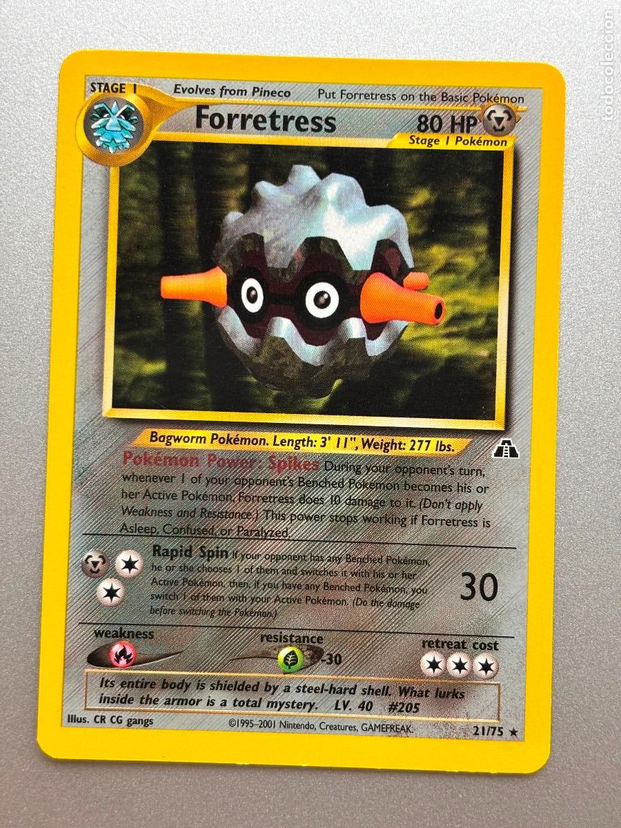 Trading Cards: POKEMON TCG - FORRETRESS ( NEO DISCOVERY # 21 )