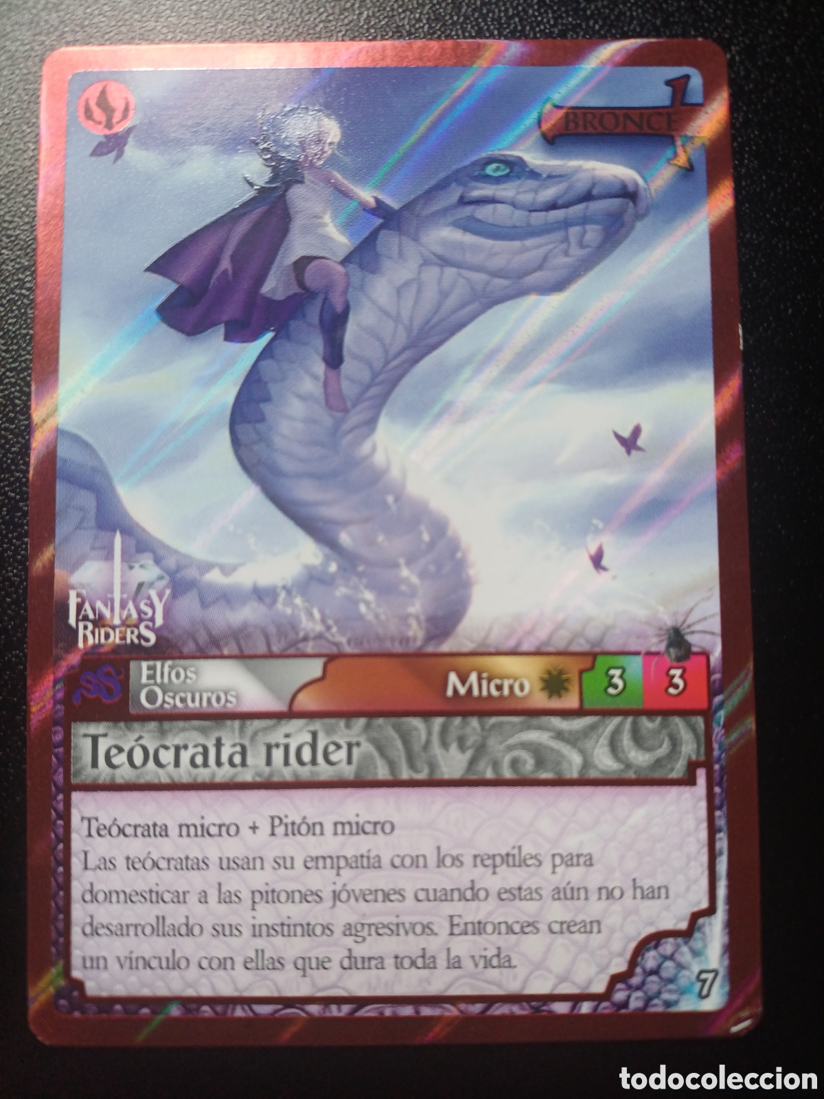 Trading Cards: #007 TEOCRATA RIDER BRONCE PANINI FANTASY RIDERS LA INVASION DE LOS GIGANTES 2019