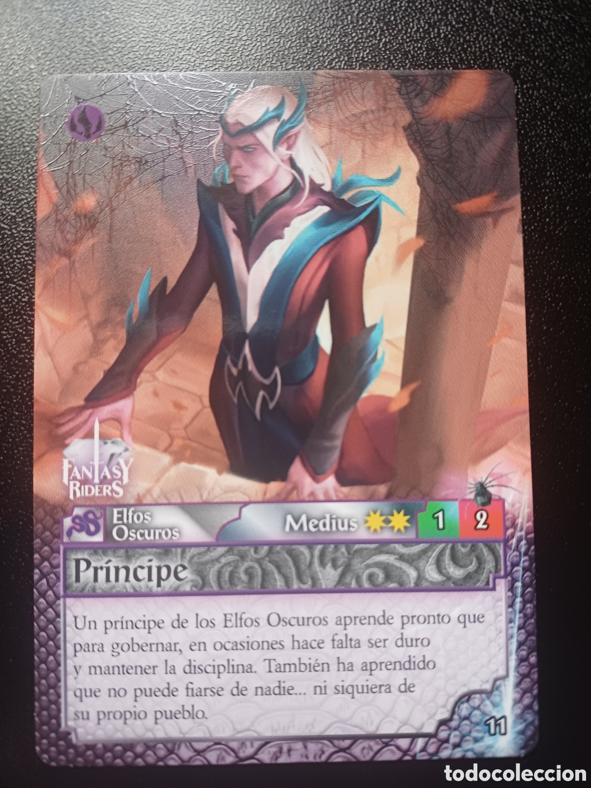 Trading Cards: #011 PRINCIPE MEDIUS PANINI FANTASY RIDERS LA INVASION DE LOS GIGANTES 2019