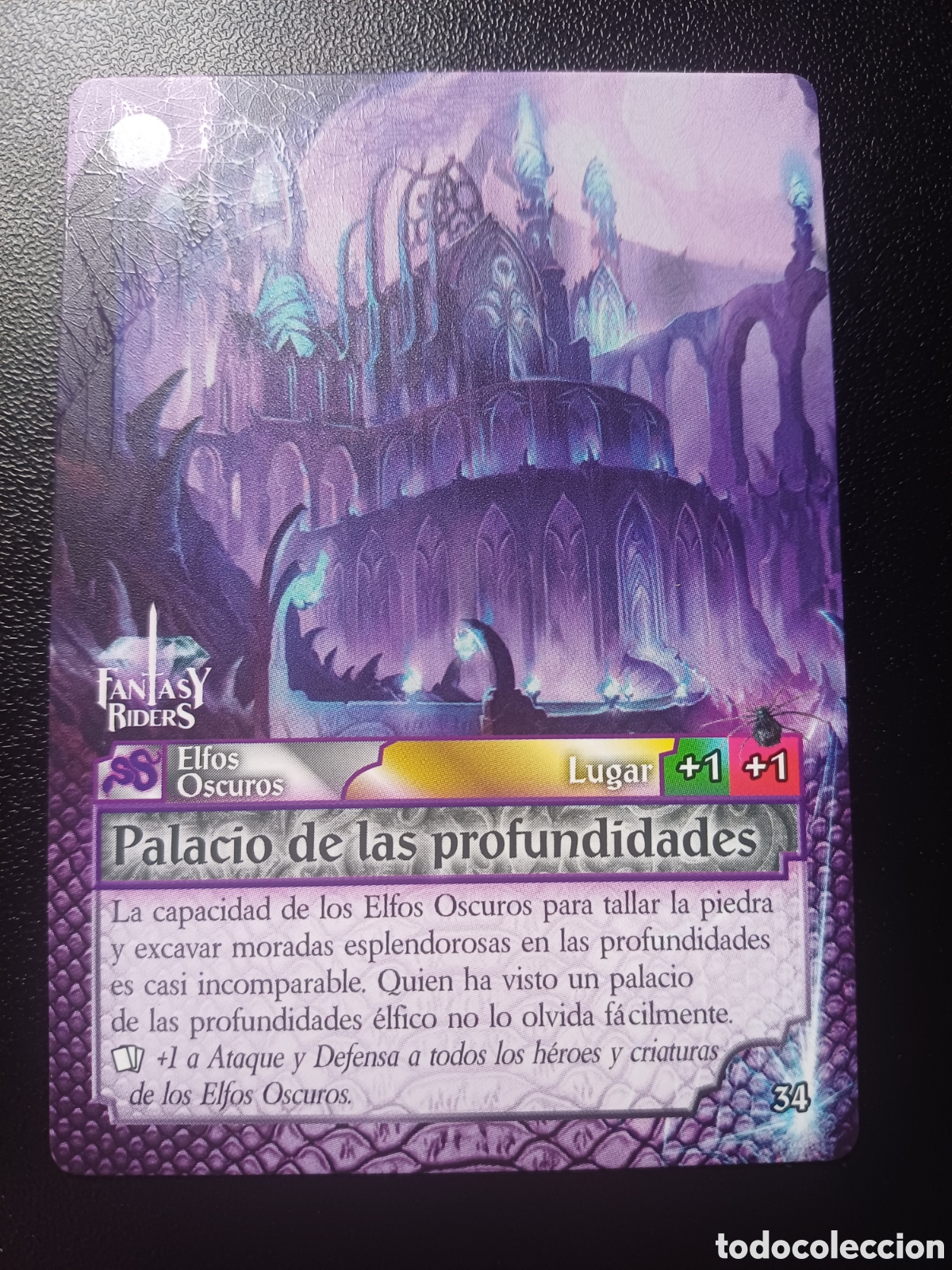 Trading Cards: #034 PALACIO DE LAS PROFUNDIDADES PANINI FANTASY RIDERS LA INVASION DE LOS GIGANTES 2019