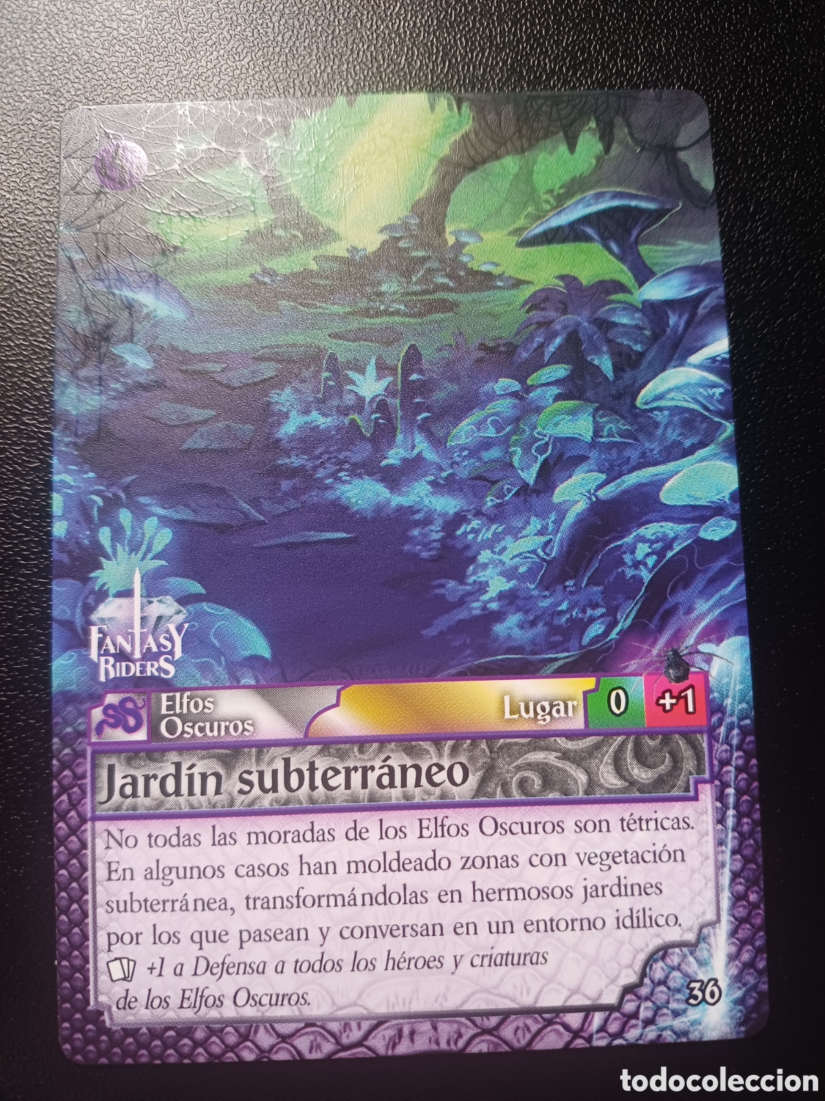 Trading Cards: #036 JARDIN SUBTERRANEO PANINI FANTASY RIDERS LA INVASION DE LOS GIGANTES 2019