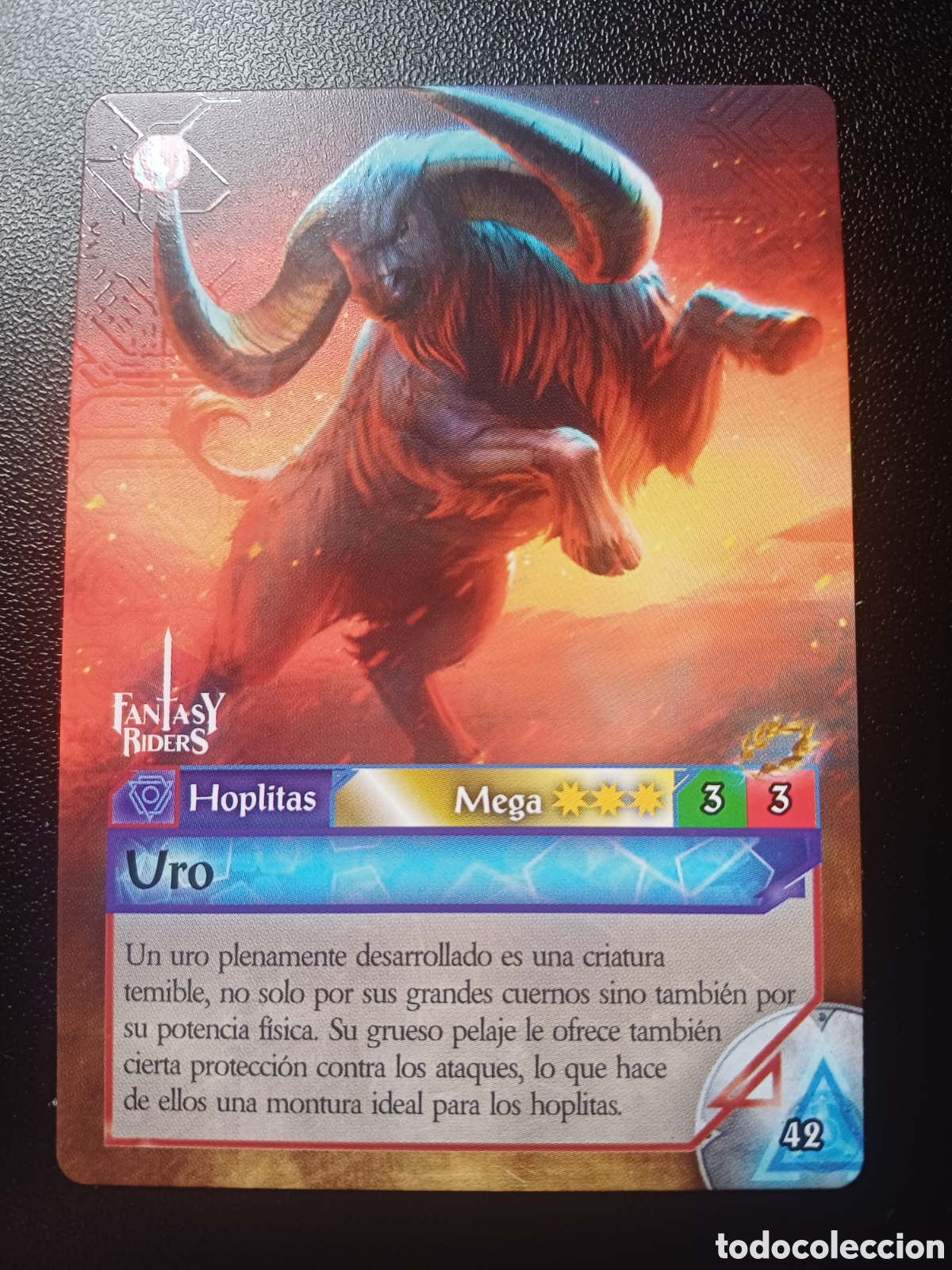 Trading Cards: #042 URO MEGA PANINI FANTASY RIDERS LA INVASION DE LOS GIGANTES 2019