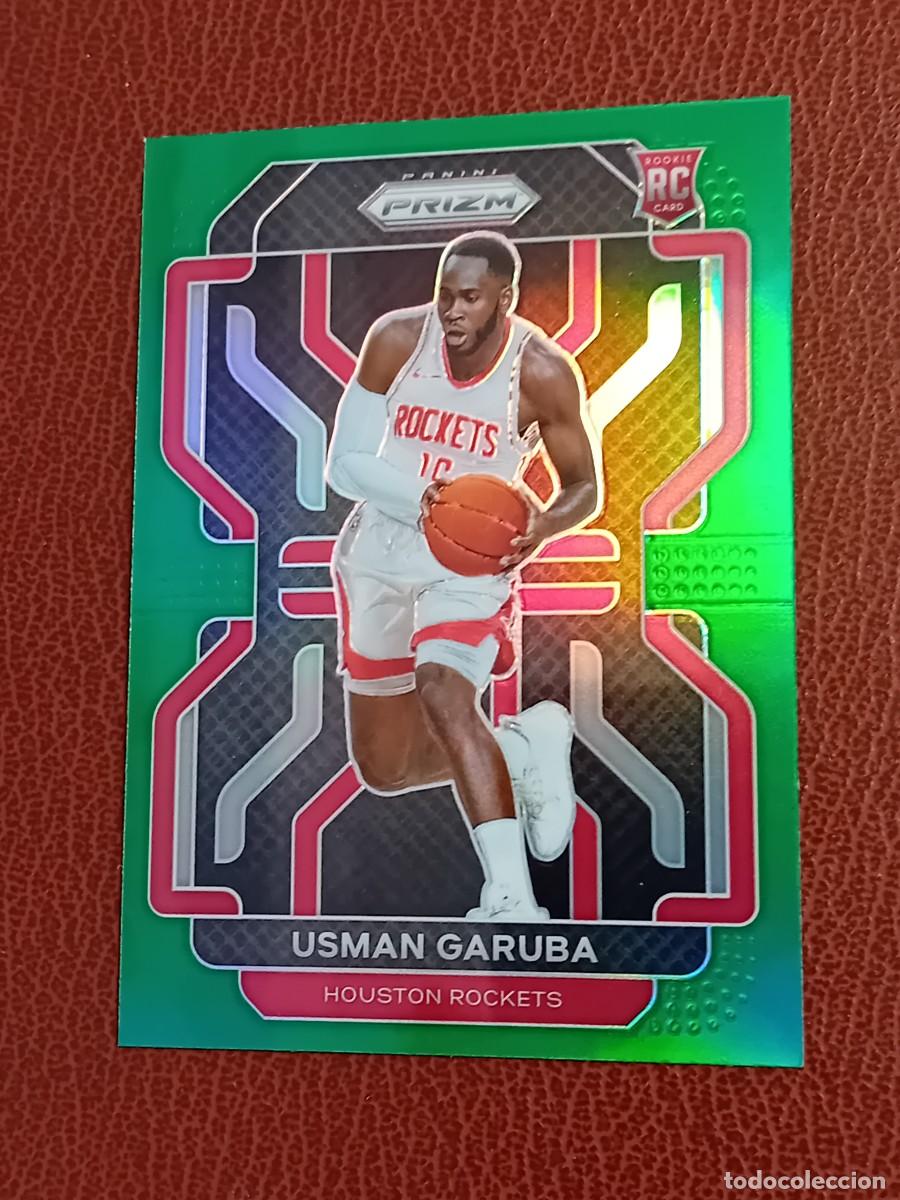 Trading Cards: Rookie Card 321 Usman Garuba Prizm 2021-2022 Green Prizm Parallel