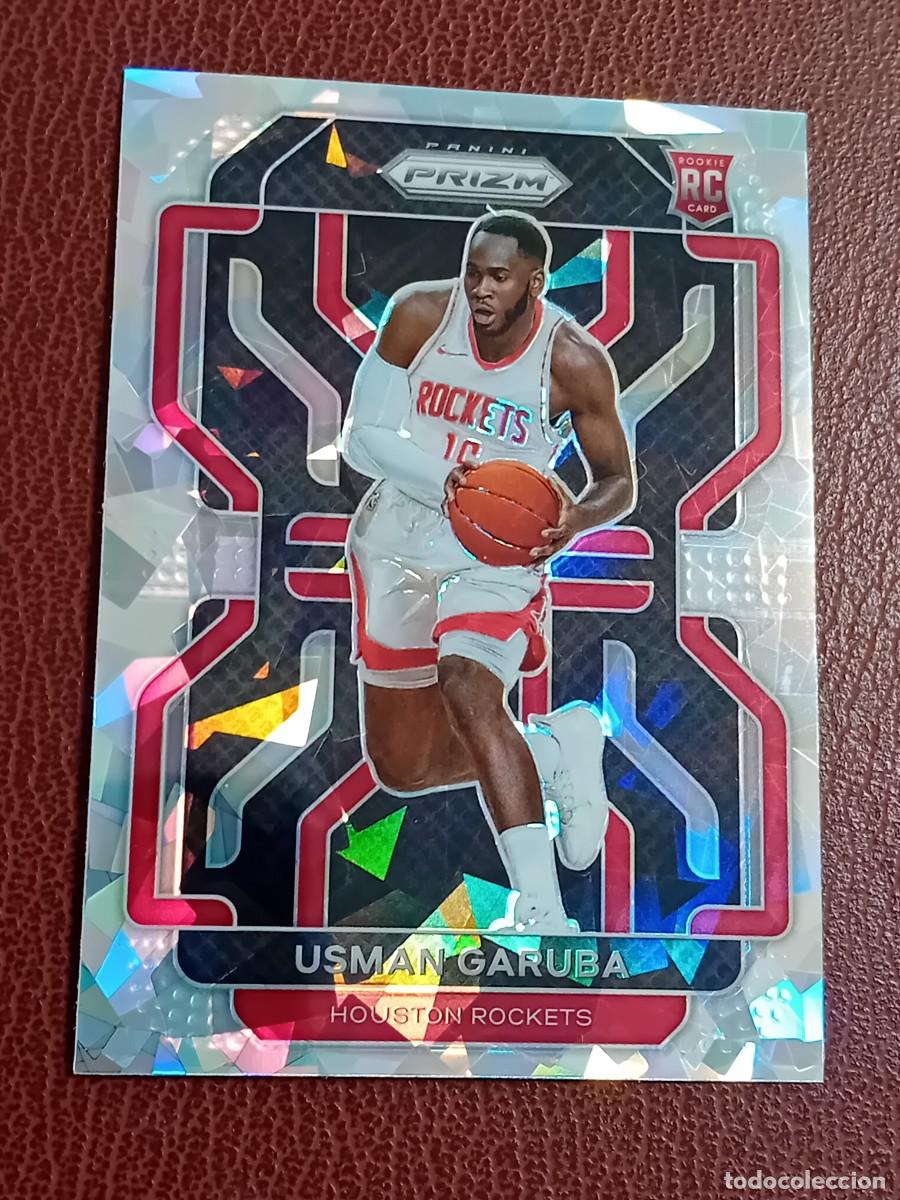 Trading Cards: Rookie Card 321 Usman Garuba Prizm 2021-2022 Ice Prizm Parallel