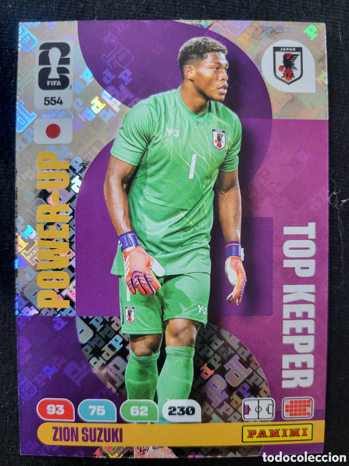 Trading Cards: 554 Zion Suzuki Power Up / Adrenalyn XL World Cup 2026