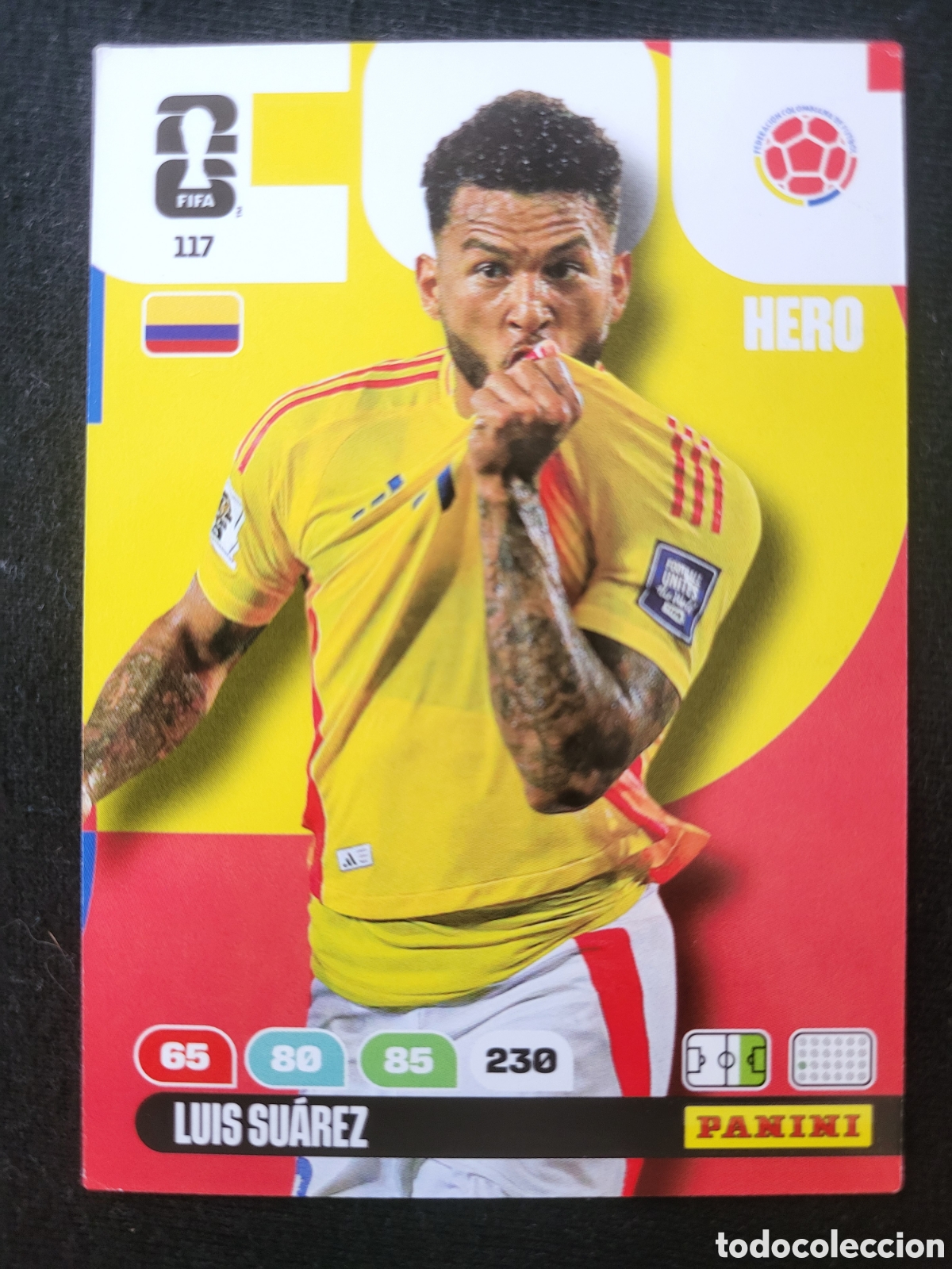 Trading Cards: 117 Luis Su&aacute;rez / Adrenalyn XL World Cup 2026