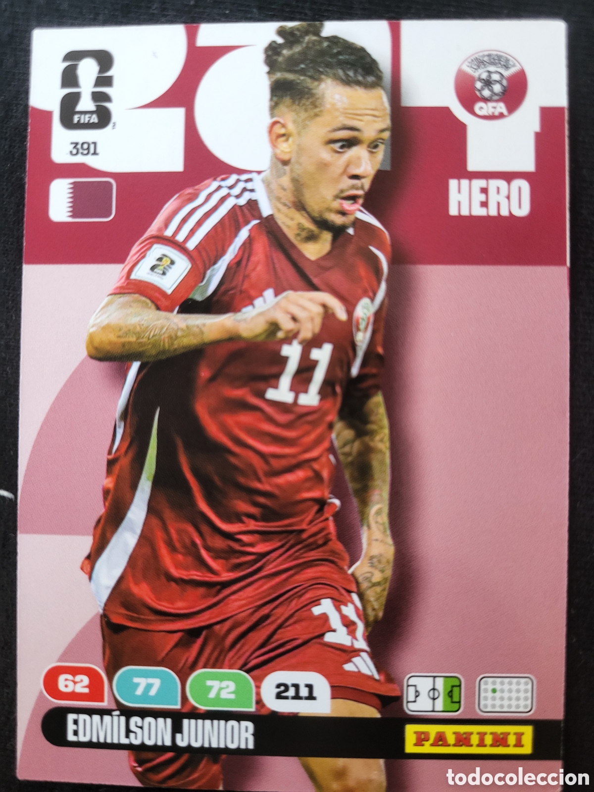 Trading Cards: 391 Edmilson Junior / Adrenalyn XL World Cup 2026