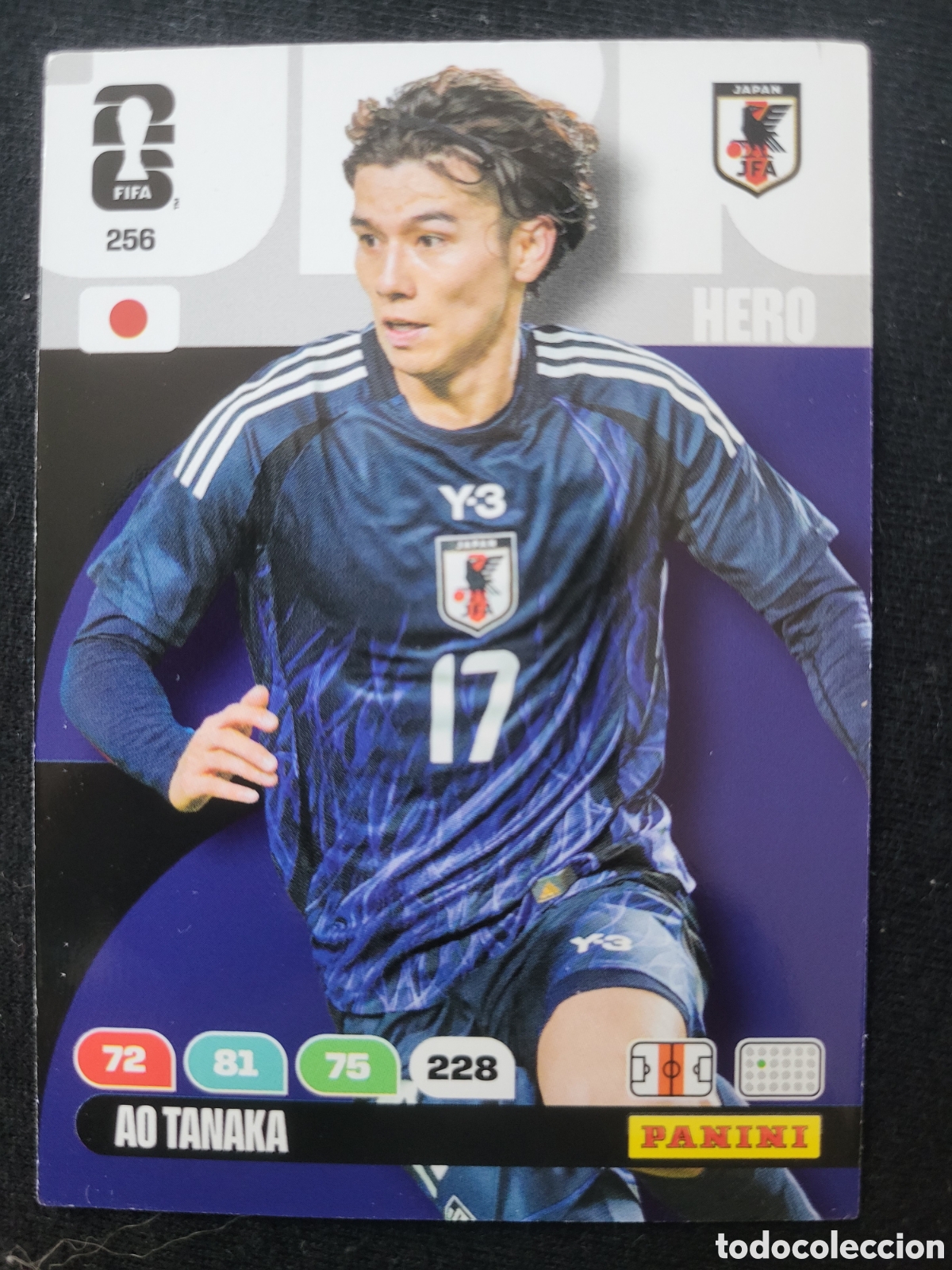 Trading Cards: 256 Ao Tanaka / Adrenalyn XL World Cup 2026