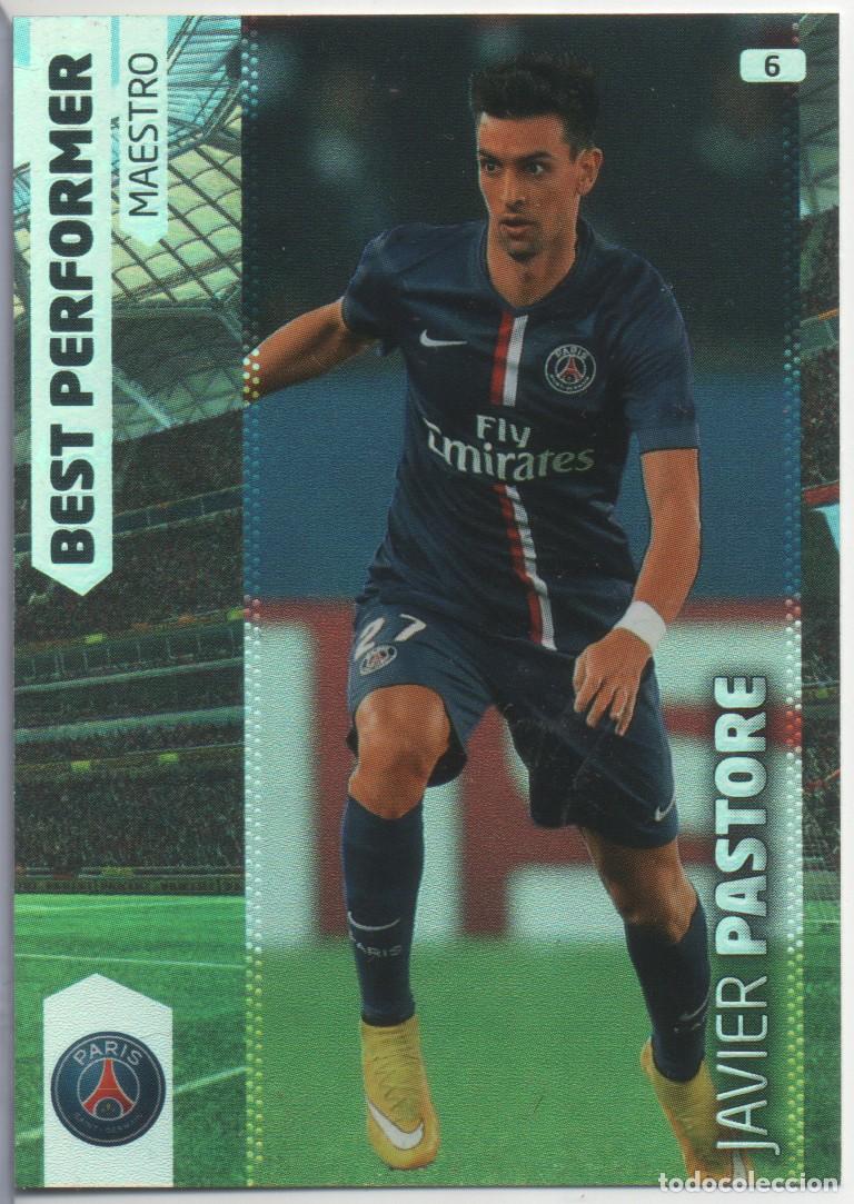 Cartas Colecion&aacute;veis: Pastore (PSG) Best Performer Maestro Adrenalyn XL 2015-16 de Panini
