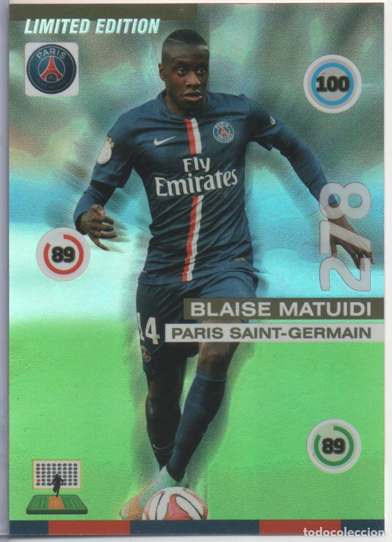 Trading Cards: Matuidi (PSG) Limited Edition Adrenalyn XL 2015-16 de Panini