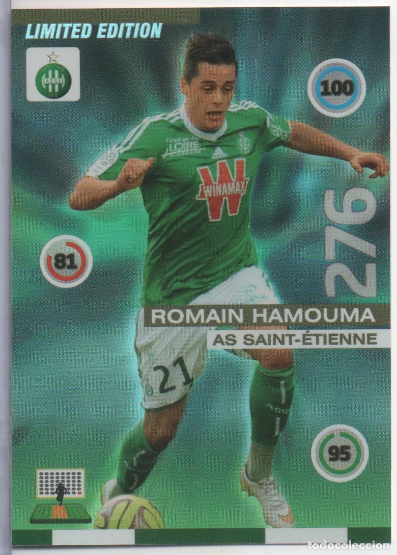 Trading Cards: Romain Hamouma (AS Saint-Etienne) Limited Edition Adrenalyn XL 2015-16 de Panini