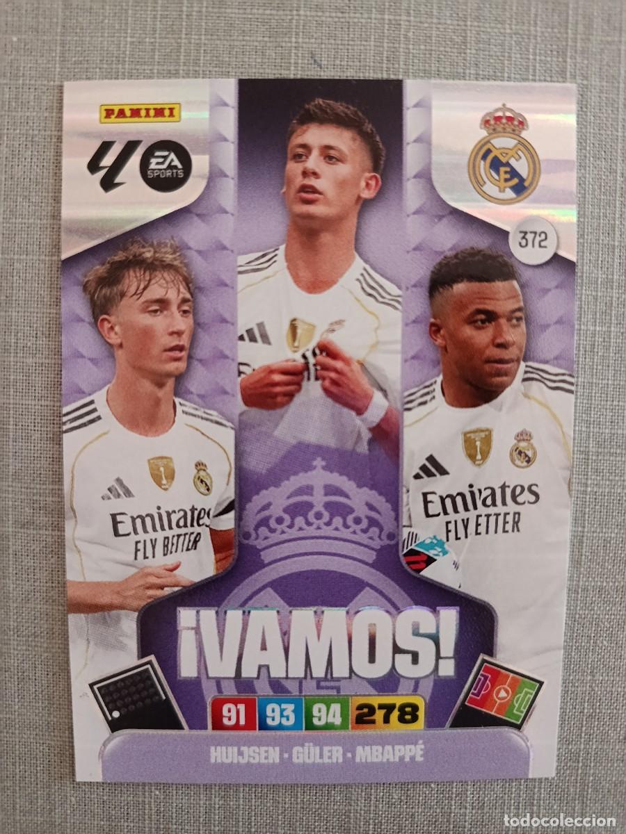 Trading Cards: ADRENALYN XL 2025/26. #372 VAMOS! R.MADRID