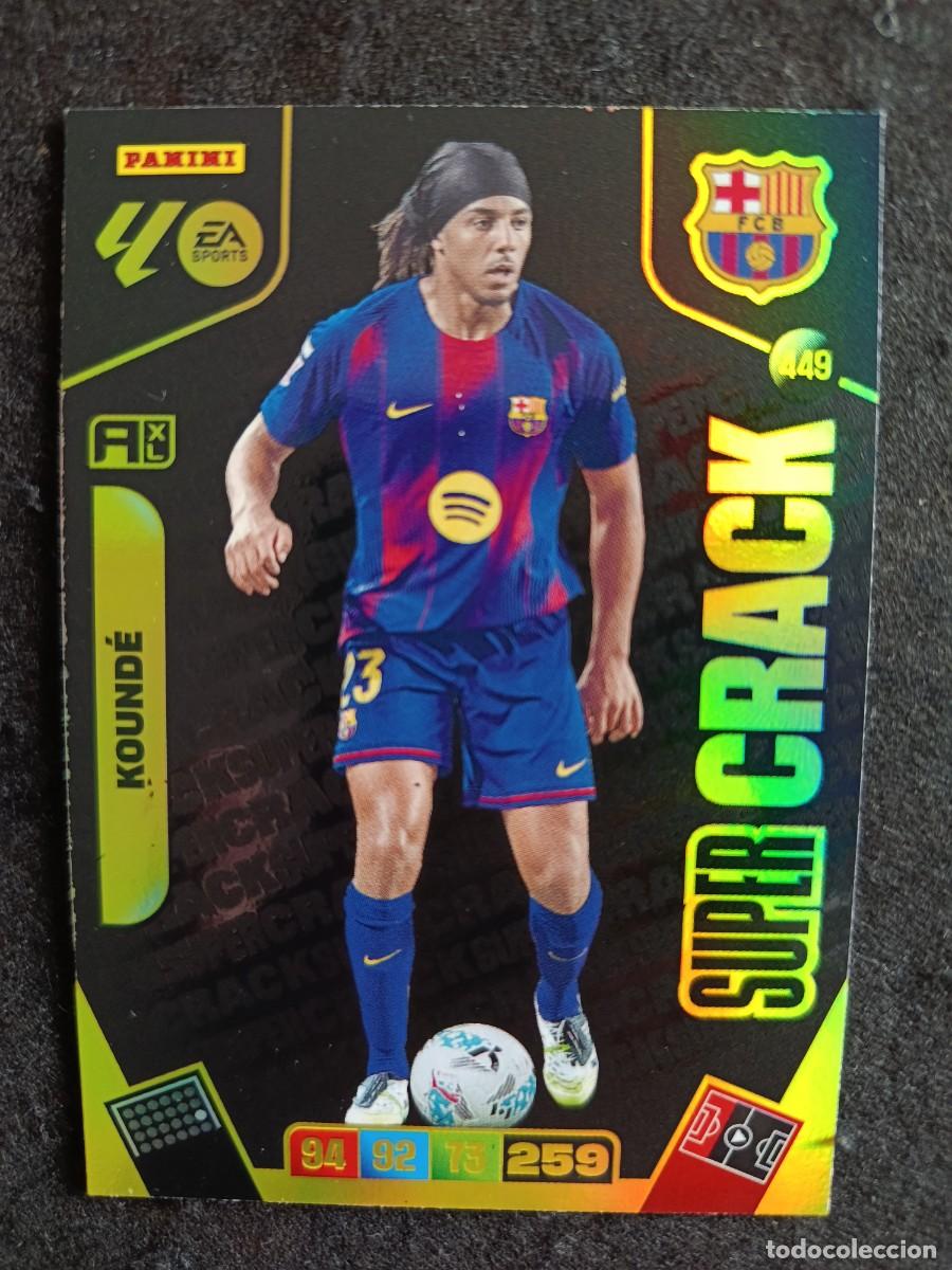 Cartas Colecion&aacute;veis: ADRENALYN XL 2025/26. #449 KOUND&Eacute; &rdquo;SUPER CRACK&rdquo;. FC.BARCELONA