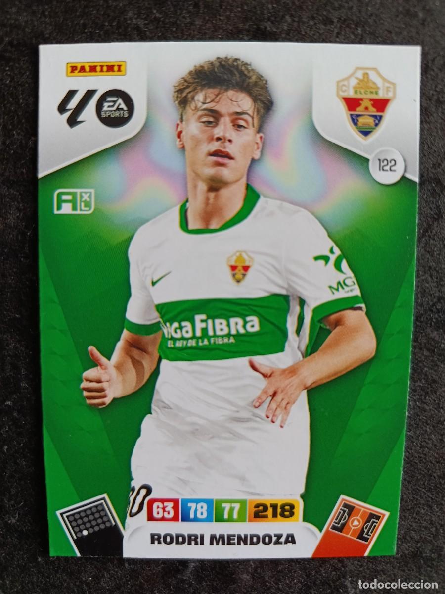 Cartas Colecion&aacute;veis: ADRENALYN XL 2025/26. #122 RODRI MENDOZA. ELCHE CF.