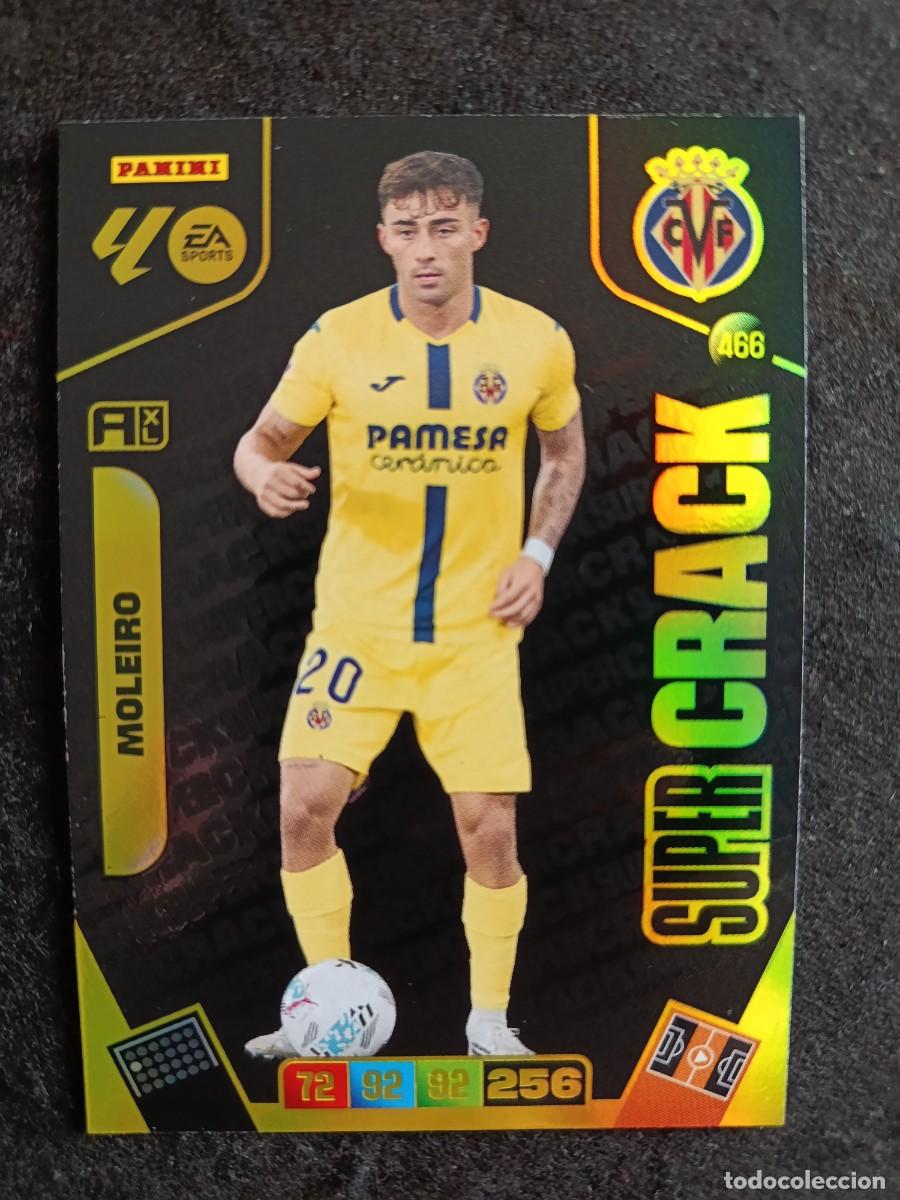 Trading Cards: ADRENALYN XL 2025/26. #466 MOLEIRO &rdquo;SUPER CRACK&rdquo;. VILLARREAL CF.