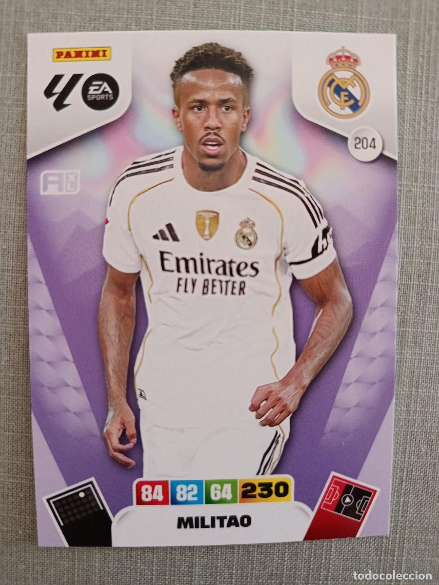 Trading Cards: ADRENALYN XL 2025/26. #204. MILITAO R.MADRID