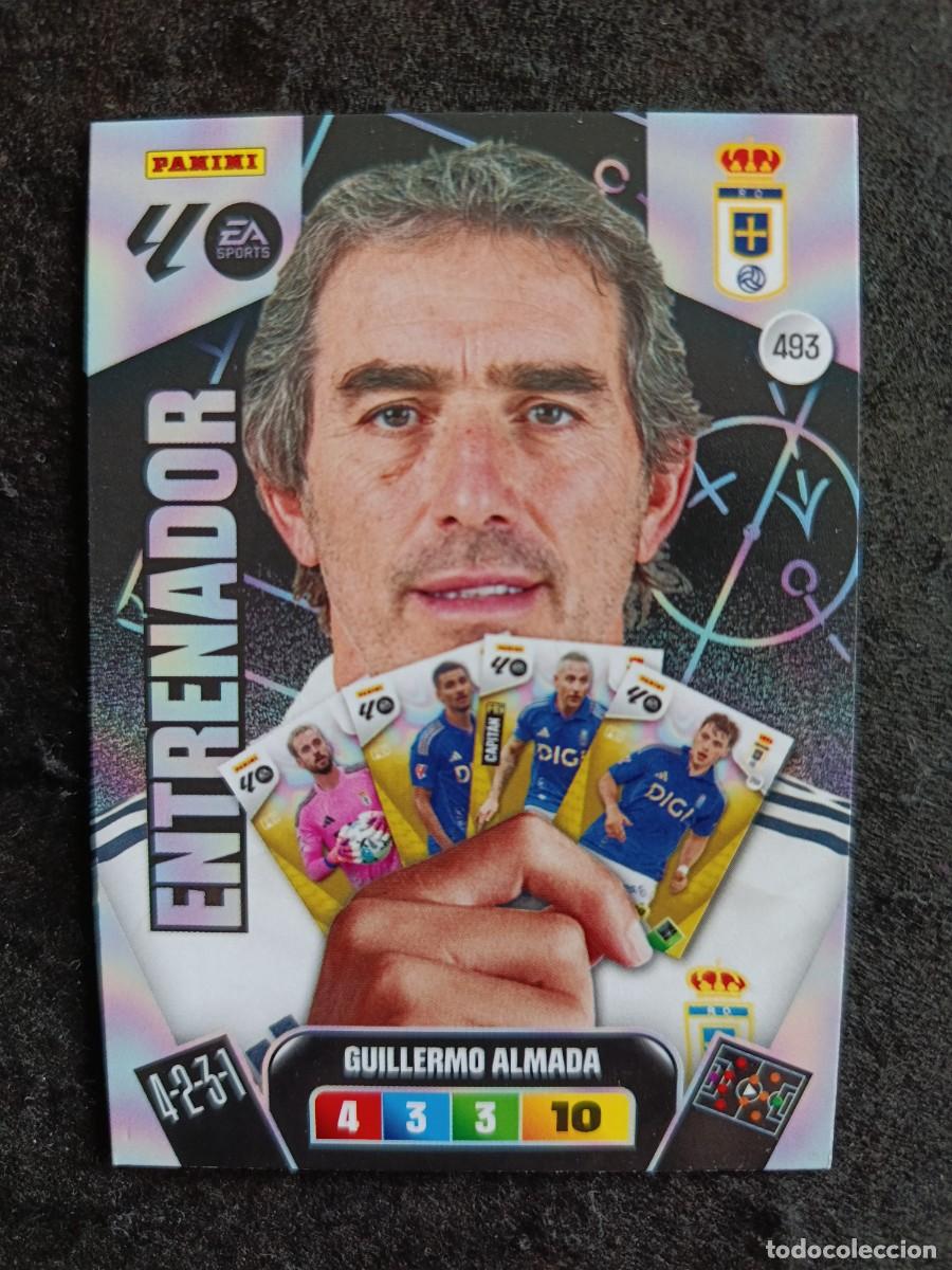 Trading Cards: ADRENALYN XL 2025/26. #493 ENTRENADOR GUILLERMO ALMADA. R.OVIEDO