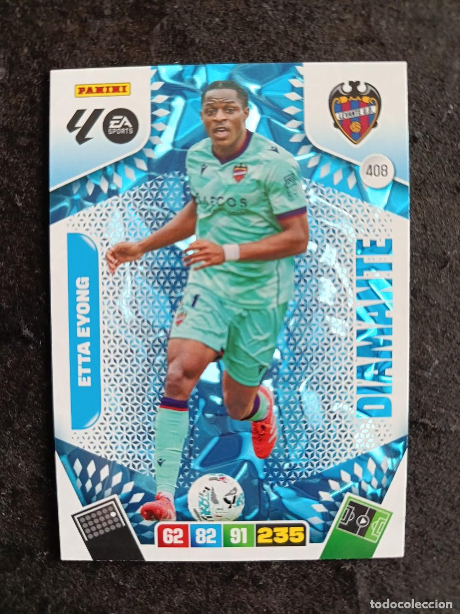 Trading Cards: ADRENALYN XL 2025/26. #408. ETTA EYONG &rdquo;DIAMANTE&rdquo; LEVANTE U.D.