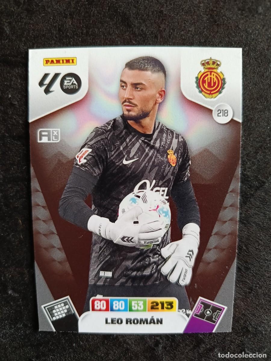 Trading Cards: ADRENALYN XL 2025/26. #218 LEO ROM&Aacute;N. R.C.D. MALLORCA