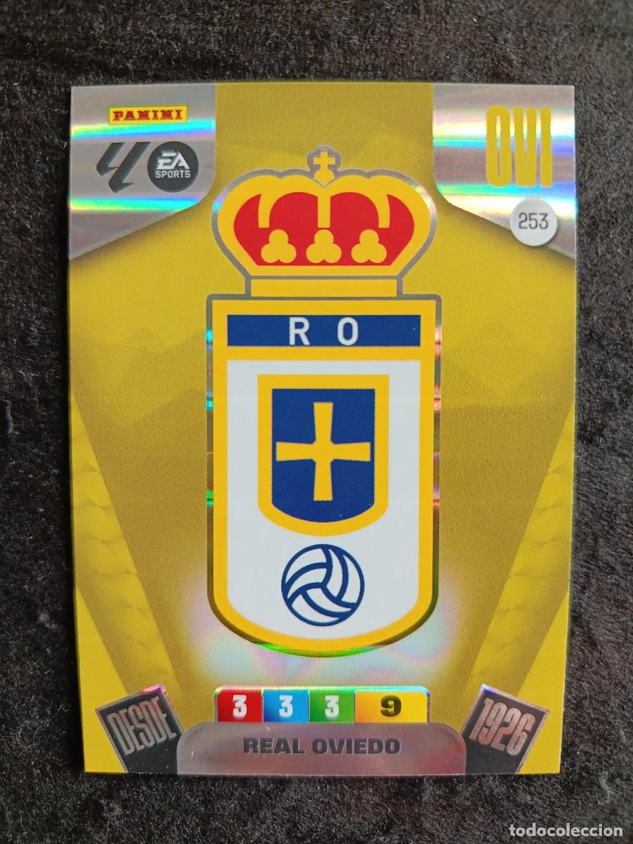Trading Cards: ADRENALYN XL 2025/26. #253 ESCUDO REAL OVIEDO
