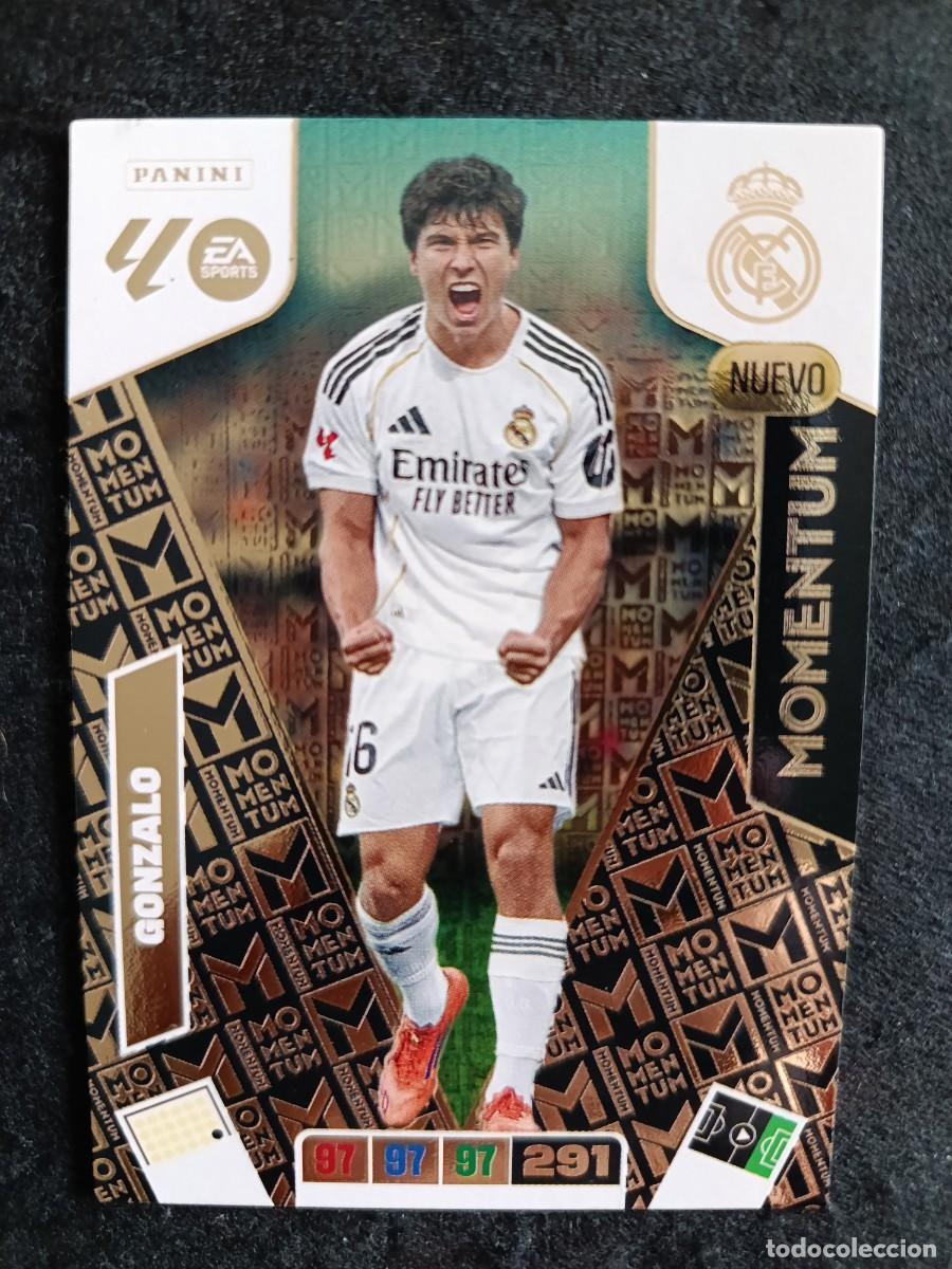 Trading Cards: ADRENALYN XL 2025/26. #NUEVO MOMENTUM. GONZALO R.MADRID